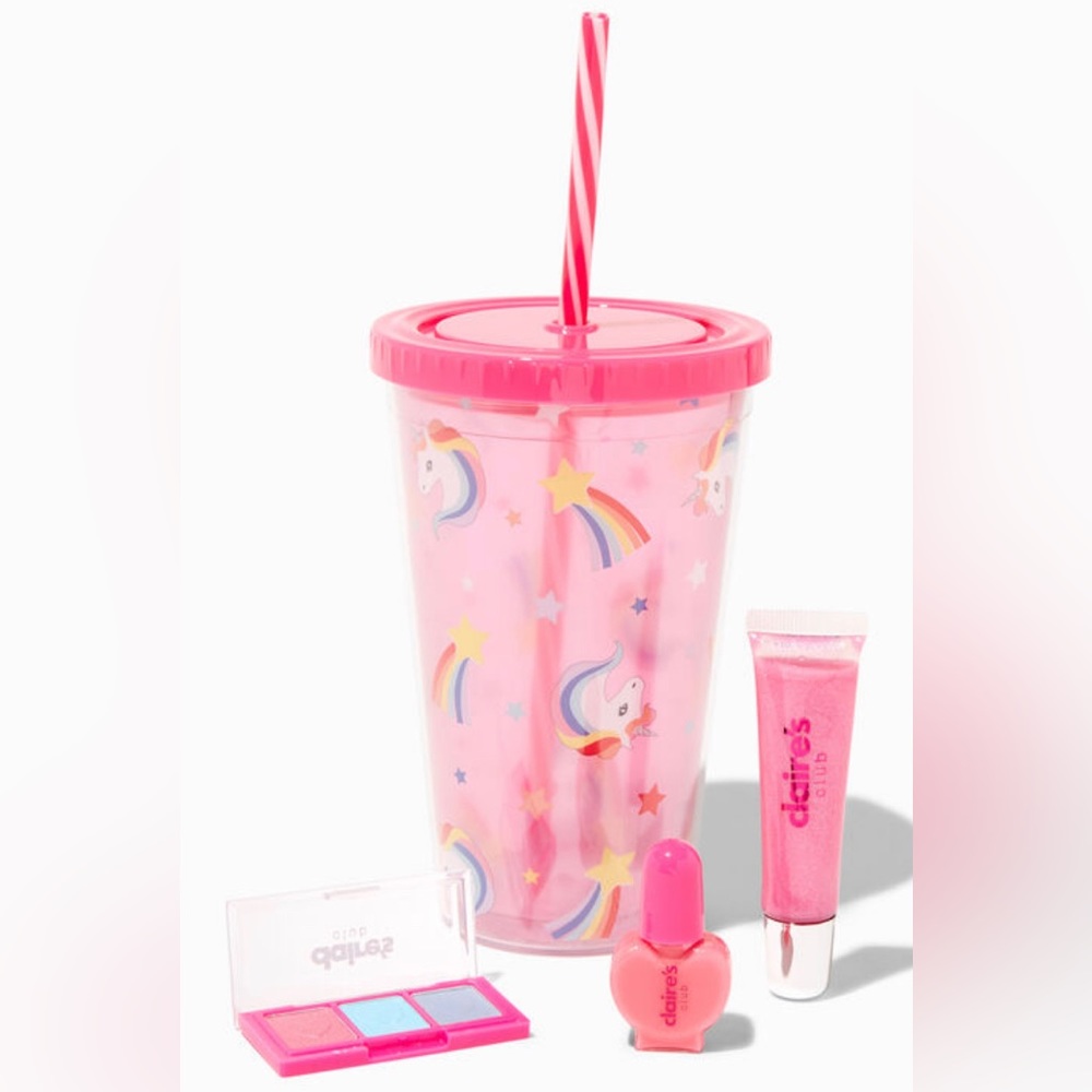 🐣 Claire's Club Happy Birthday Tumbler Makeup Set 💞